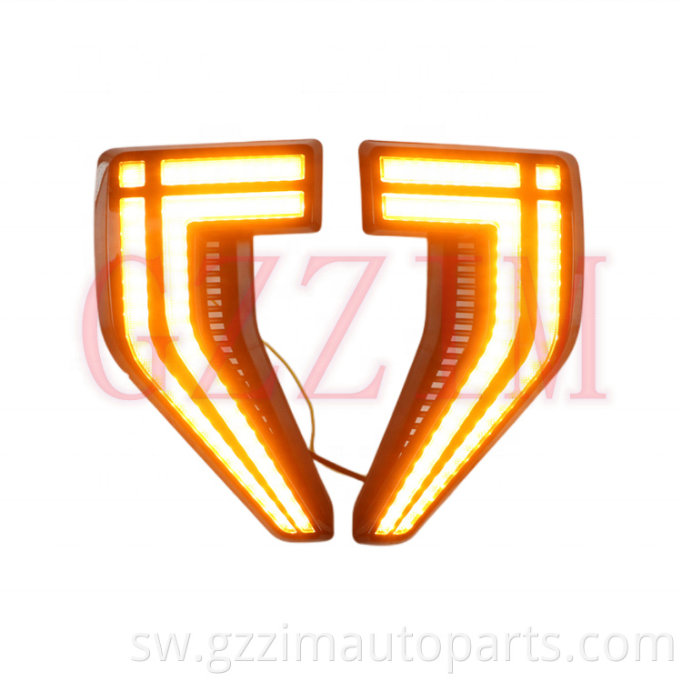 Mchana wa gari wakati wa kukimbia taa iliongoza fender taa DRL kwa F150 2021
